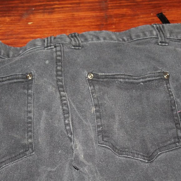 Trash And Vaudeville Black Skinny Jeans - Picture 2 of 4